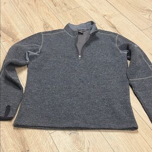 Kuhl Men's Gray Zip-Up Sweater